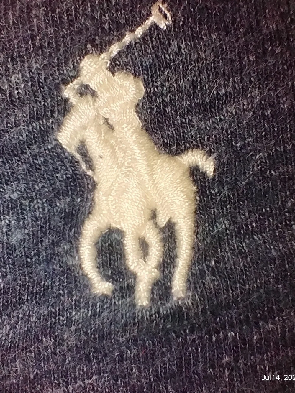 Polo by Ralph Lauren XL Custom Slim Fit Long Sleeve T-shirtin Heather Dark Grey